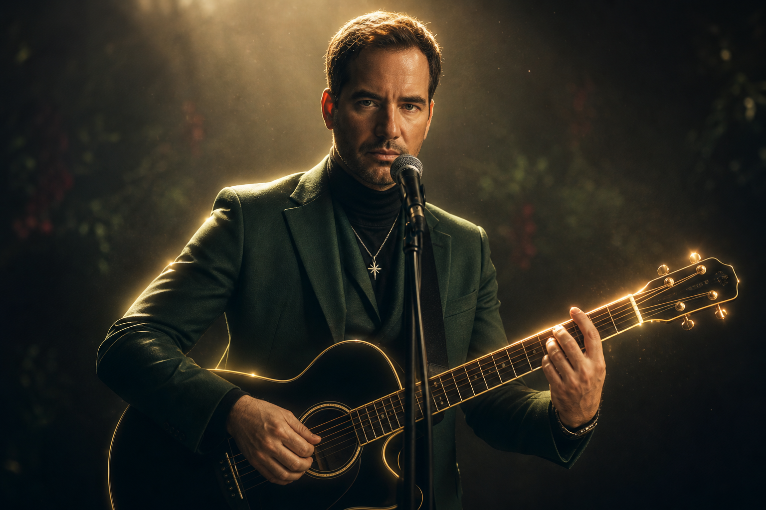 Victorio Menghi guitar portrait